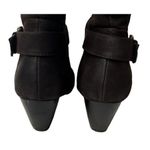 Rialto  Cassie Brown Faux Sherpa Lined Tall Riding Boots Buckles Zippers Size 7.5 Photo 11