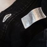 Old Navy  women's size 0 black denim shorts Photo 3