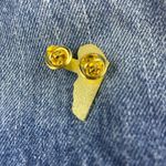 Jesus I Saw That Enamel Pin Gold Photo 1