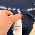 American Eagle Outfitters Navy Raglan Crew Neck Tie Dye Sweater Women’s Large Photo 6