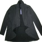 NYDJ 🆕 Womens XS Dark Gray Open Front Cardigan Shirt Top NEW NWT Photo 0