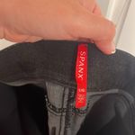 Spanx Black Distressed Pull on Jeans Size Large Photo 6