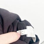 J.Crew  Womens Beachy‎ Linen Blend Cropped Wide Leg Belted Jumpsuit Size 4 Black Photo 8