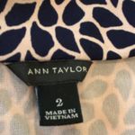 Ann Taylor Long Sleeve leafy print Wrap Dress Size 2 Photo 5