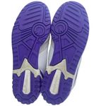 New Balance  550 Women's White Purple Lace Up Low Top Athletic Sneakers Shoes 7 Photo 3