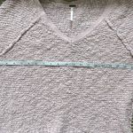 Free People Oversized Songbird V Neck Sweater Photo 7