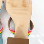 Ann Taylor Ann‎ Taylor Machelle Rainbow Block Heel Sandals 6 Photo 7
