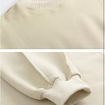 Cream cropped sweater Photo 3