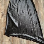 Retrofête Retrofete Sab Dress Black Maxi Halter Satin Size Small NWT Sleeveless Photo 10