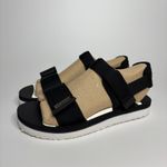 Columbia Women’s Via Sandal in Black/ White Photo 2