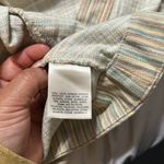 Anthropologie Pilcro & the Letterpress Striped Multicolor Button Skirt Chevron 6 Photo 8