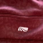 NEW Marika Padded Sports Bra Strappy, Adjustable, NWT Maroon Leopard Print Photo 3