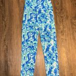 Lilly Pulitzer NWOT UPF 50+ Luxletic HR Weekender Midi Legging Sea Glass Aqua Photo 4