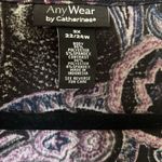 Catherines Any Wear Open Cardigan 2X 22 24W Multicolor Paisley Artsy Art To Wear Photo 6