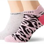 Calvin Klein NWT  Leopard Back Tab no show socks Photo 0