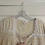 Laura Ashley Yellow Floral Nightgown Photo 2