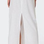 Edikted Rayla Linen Look Maxi Skirt Photo 2