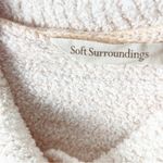 Soft Surroundings Pink Cozy Long Sleeves Fluffy Lounge Top, Size Medium Photo 7