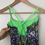 Lululemon  4 Dancing Warrior Tank in Floral Sport White Multi/Pistachio Photo 6