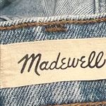 Madewell  mom jeans Light Blue‎ High Rise Distressed Jeans 30T Photo 3