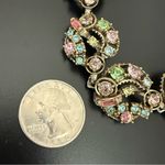 Vintage Unsigned Pastel Rhinestones Gold Photo 7