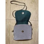 dayaday Leather‎ Suede Purse Handbag Brown 6.5"x6"x2.5" Photo 2