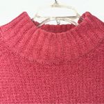 A New Day Dusty Rose Waffle Knit Sweater Size Large Photo 2