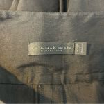 Donna Karan Black High Rise Linen Blend Wide Leg Black Pants Size 6 Photo 6