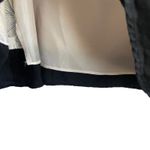 Sherry Taylor Skirt Women L‎ Tan Black Floral Cottage Workwear Earthy Boho Chic Size L Photo 5