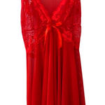 Avidlove  Lingerie Red Lace Split Front Teddie Size Women's XS Photo 0