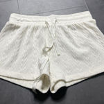 Z Supply 7-Supply Shorts Womens‎ XS White Lined Elastic Waist Drawstring. F-123 Photo 0