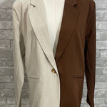 Charmed Hearts Versona  Chic Two-Tone Women's Blazer Photo 0