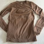 SKIMS Fits Everybody crew Neck long sleeve Dress, Tan Color, $88 Photo 6