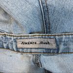 Romance Jeans Light Wash Y2K Butterfly Flare Jeans Size 34 Photo 8