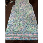 Lilly Pulitzer  Johana Sleeveless Cover Up Surf Blue Dress Size XS Photo 6