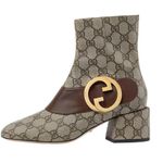 Gucci Blondie GG Supreme Boots Size 38.5 Photo 1