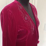 carole little Petites velvet jacket with beaded detailing. Photo 2