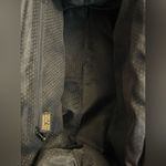 Vintage Black Eel Skin Handbag Exotic Leather Purse Photo 8