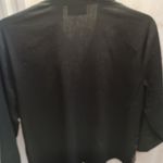Alfred Dunner Size10 Womens Black 3/4 Sleeve Jacket Shirt Top Embroidered Size 10 Photo 6
