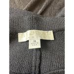 St. John  Collection Black Santana Knit Pull On Bootcut Wide Leg Pants Size 14 Photo 3