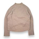 ALLSAINTS  Wool Blend Mock Neck‎ Chunky Knit Sweater Womens Medium Mauve Pink Photo 1