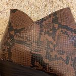 SO Snakeskin printed ankle booties Photo 2