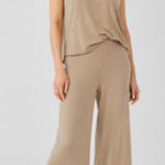 Eileen Fisher EF 2  PIECE   outfit jersey knit, wide leg Photo 0