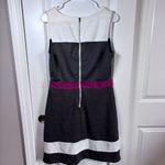 41 Hawthorn Sloane Colorblock Ponte Sheath Gray,White and Pink Dress Size M Size M Photo 2