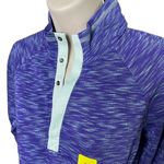 Avalanche  Womens Pull Over Sweatshirt Purple Blue Size Small Thumbholes New u Photo 2