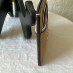 Coach : Tan Slim Credit Card Holder with Pink Lips- Wallet Photo 6