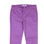 Lila Ryan  Violet Tulle Pants 6 Skinny Stretch Cotton Colorful Casual Photo 1
