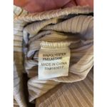 Princess Polly EUC Beige Ribbed Knit Midi Skirt with Side Slit Womens 2 Photo 3