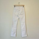 frame denim FRAME Le Mini Boot Jeans in White Size 28 Full Length Photo 6