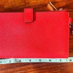 Michael Kors Red Leather Wristlet Clutch Photo 2